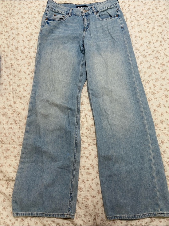 Aeropostale Denim - Aeropostale Light Blue Wide-Leg Women's Jeans